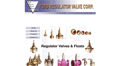 Desktop Screenshot of fordregulatorvalve.com